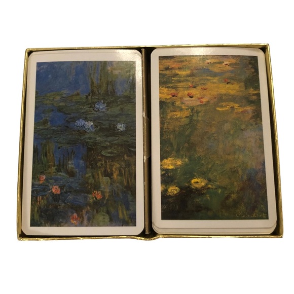 Monet Gallery Lillies Playing Cards - Picture 3 of 10